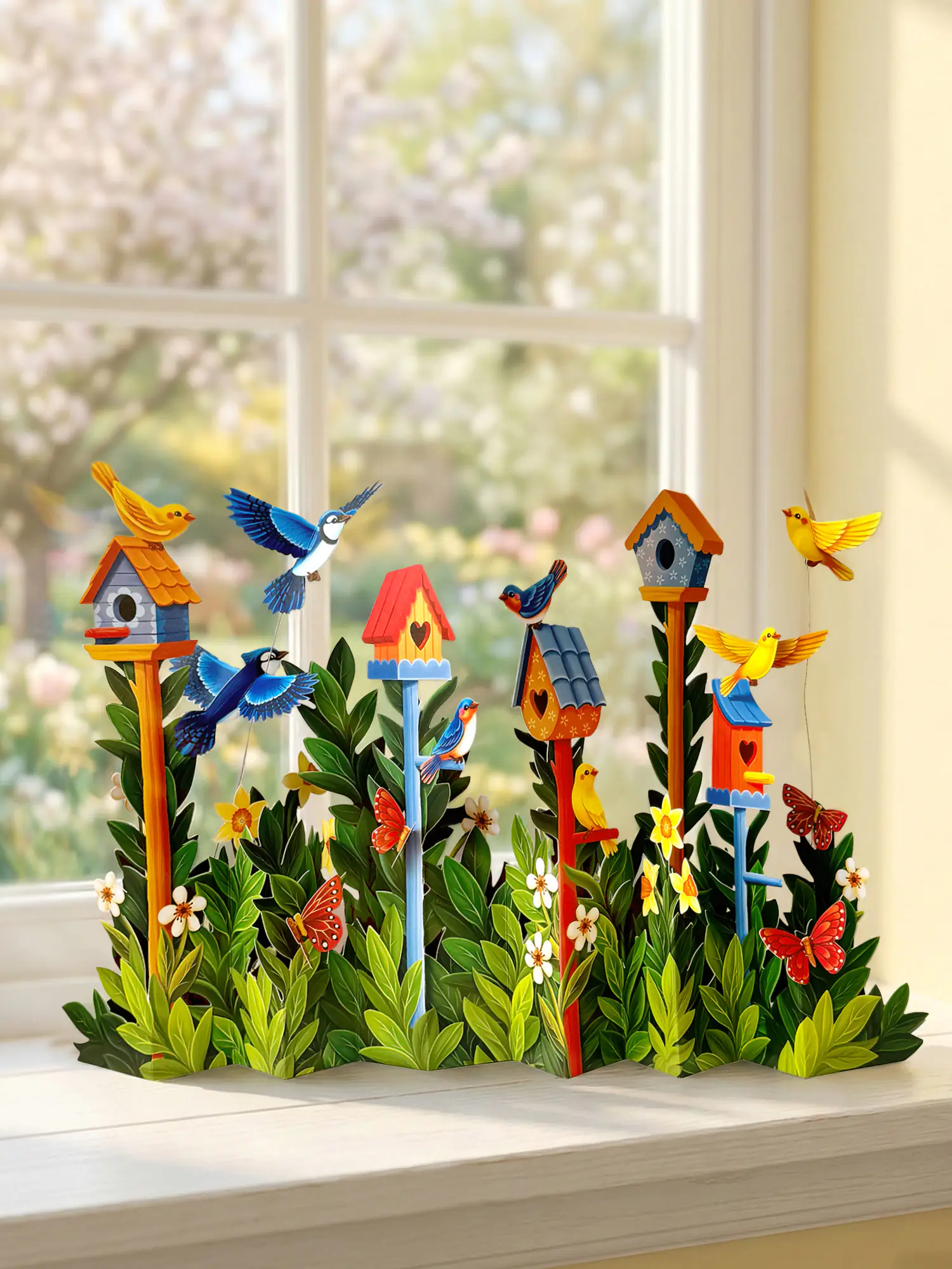 Birdhouse Garden