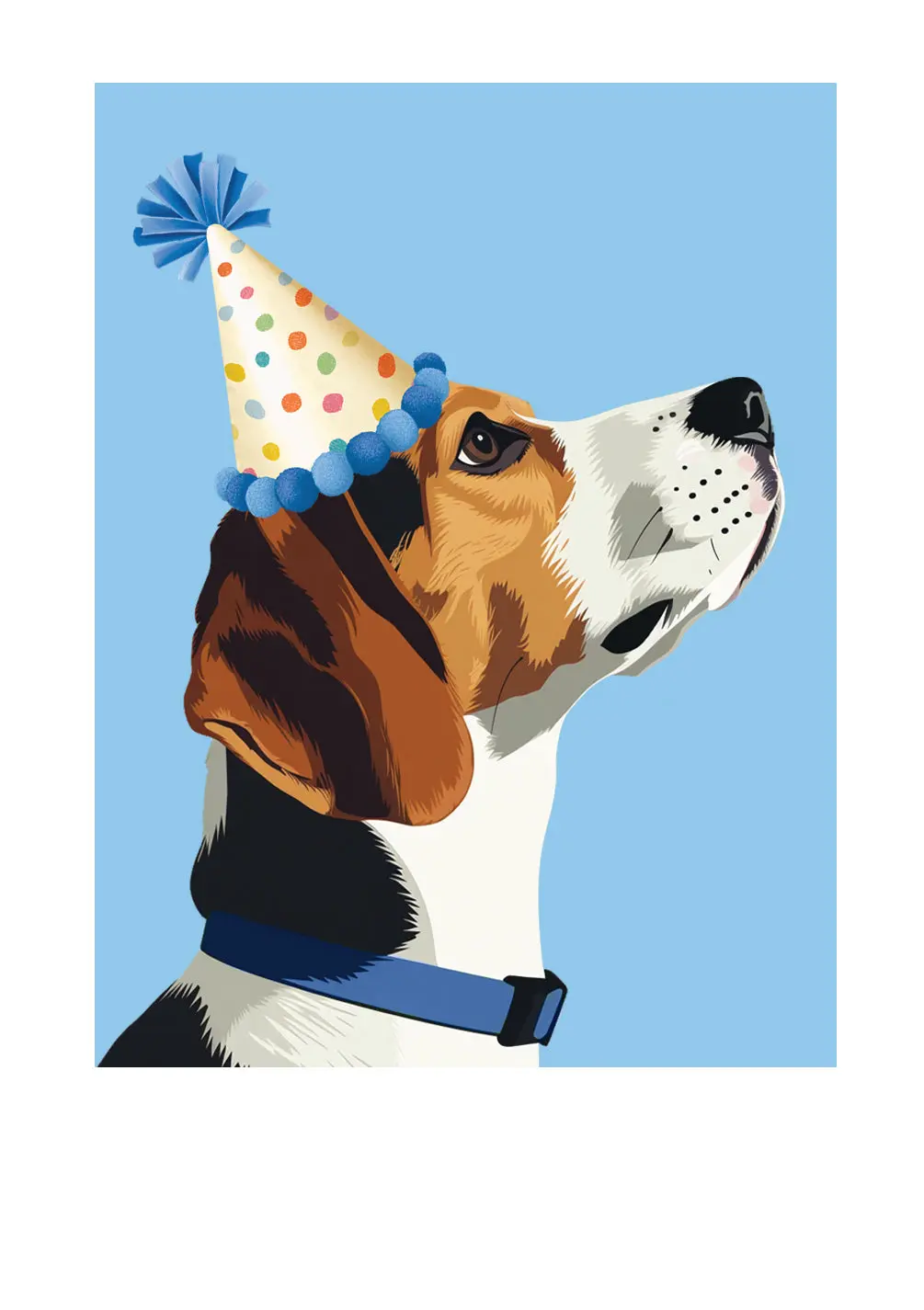 Birthday Beagle Card