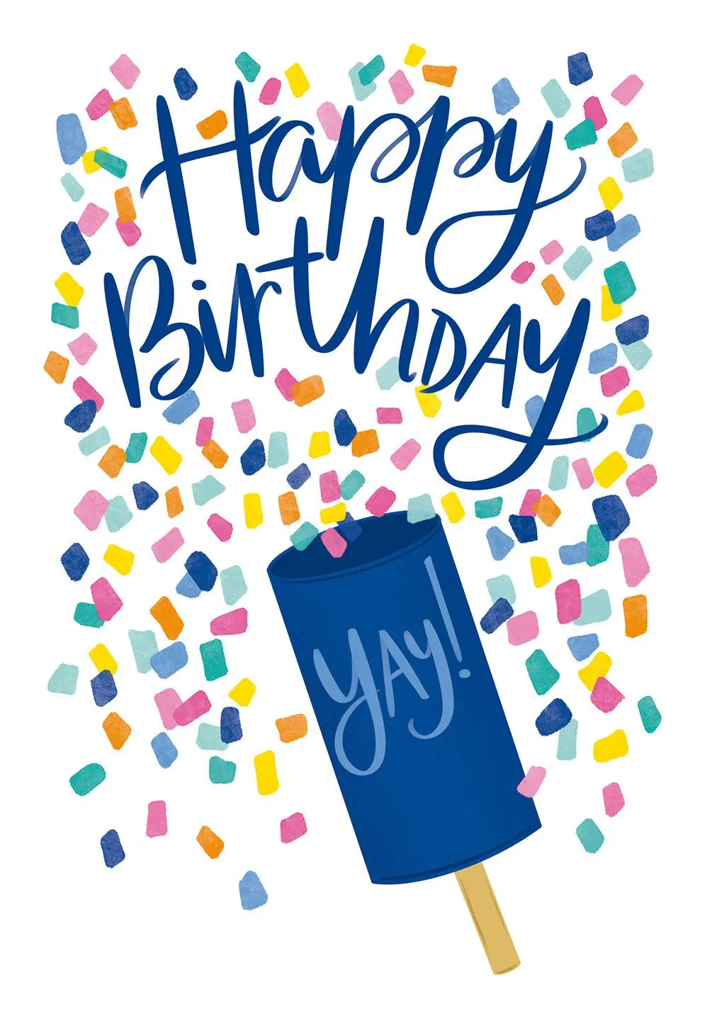 Birthday Confetti Pop Card