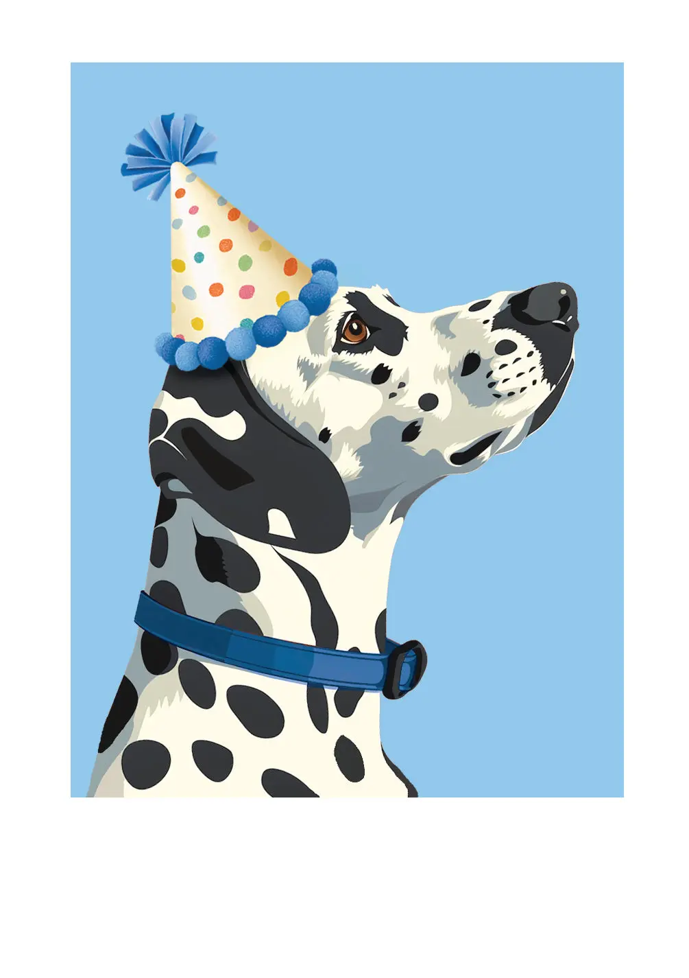 Birthday Dalmatian Card