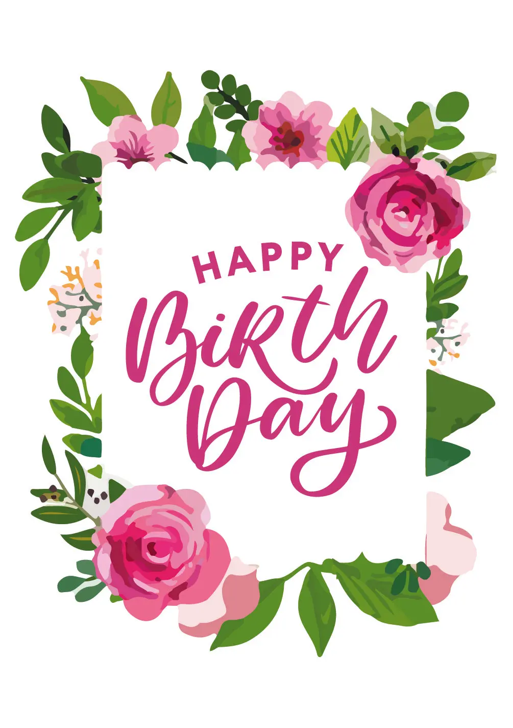 Birthday Grande Peony Paradise Card