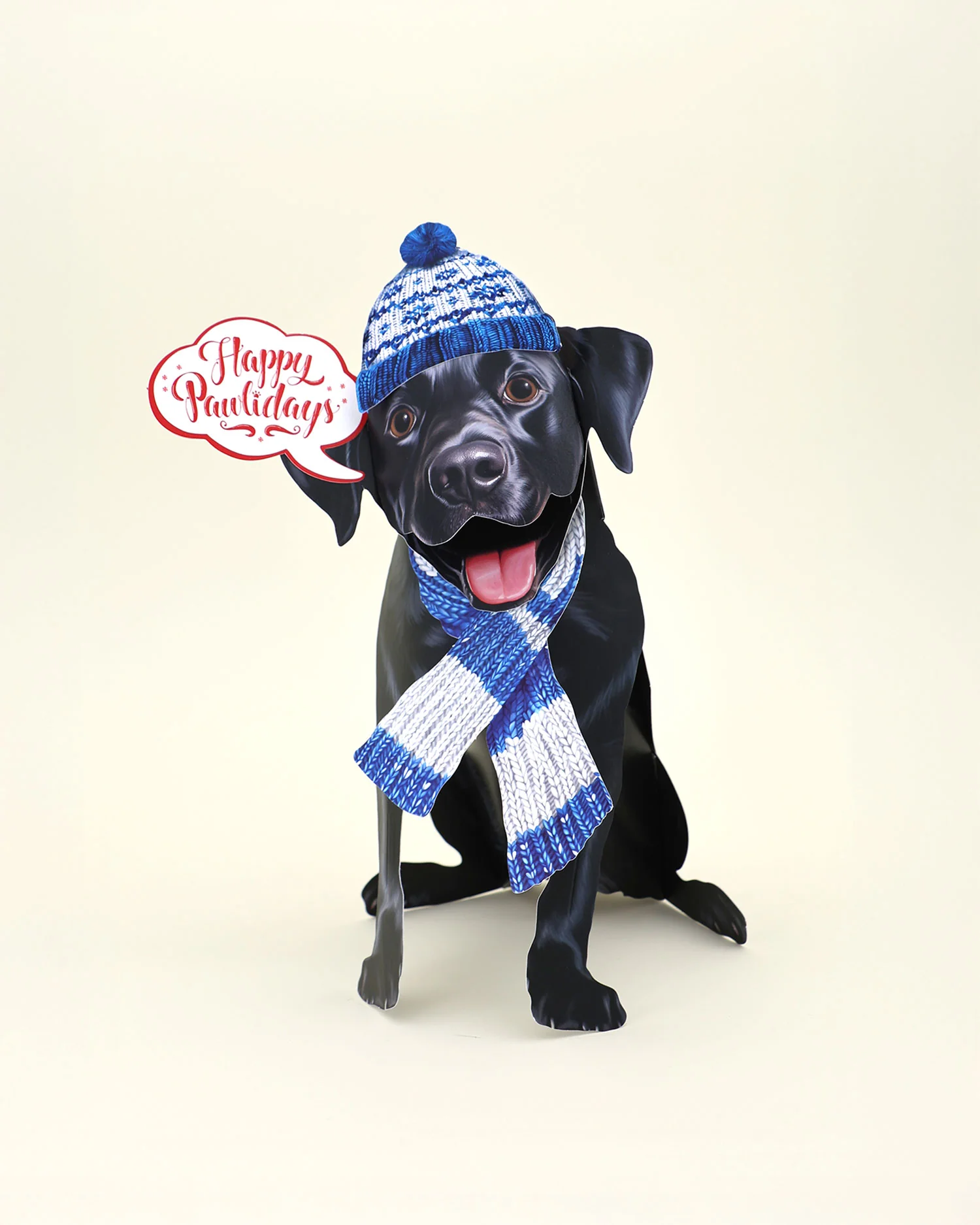 Holiday Black Lab