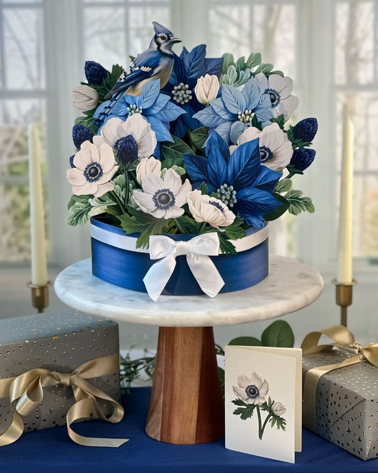 Blue Poinsettia - Image 2