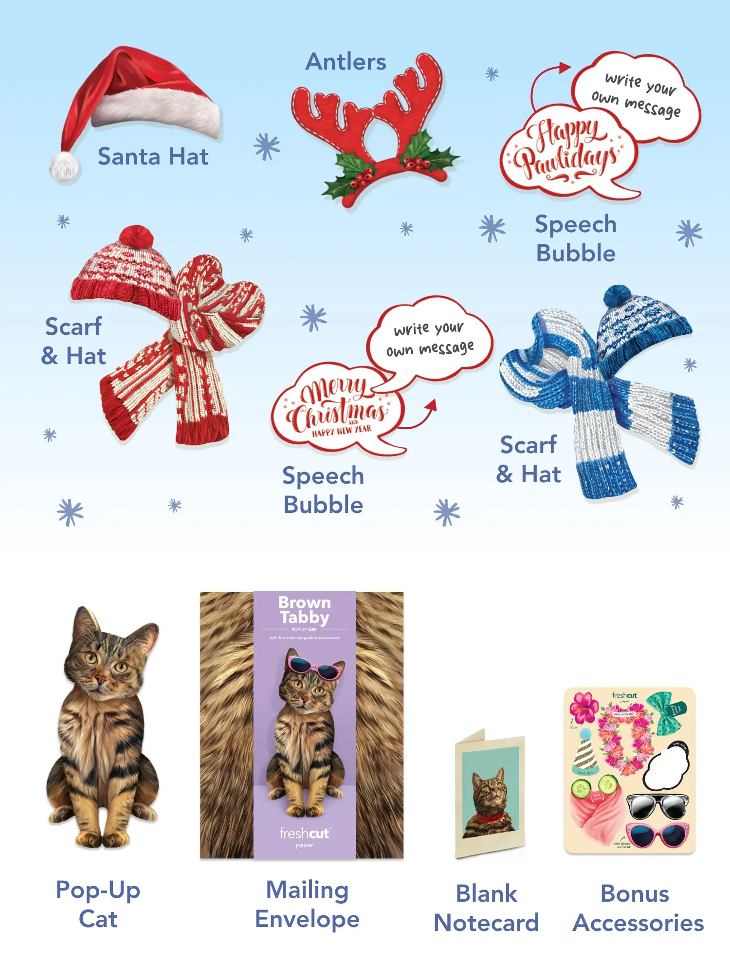 Holiday Brown Tabby Cat - Image 5