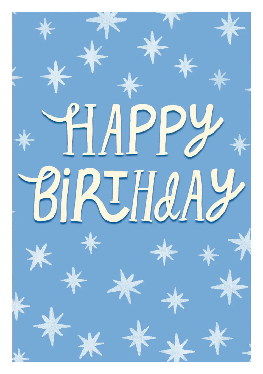 Confetti Birthday Cake Card