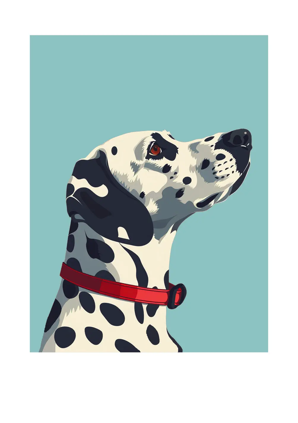Dalmatian Card