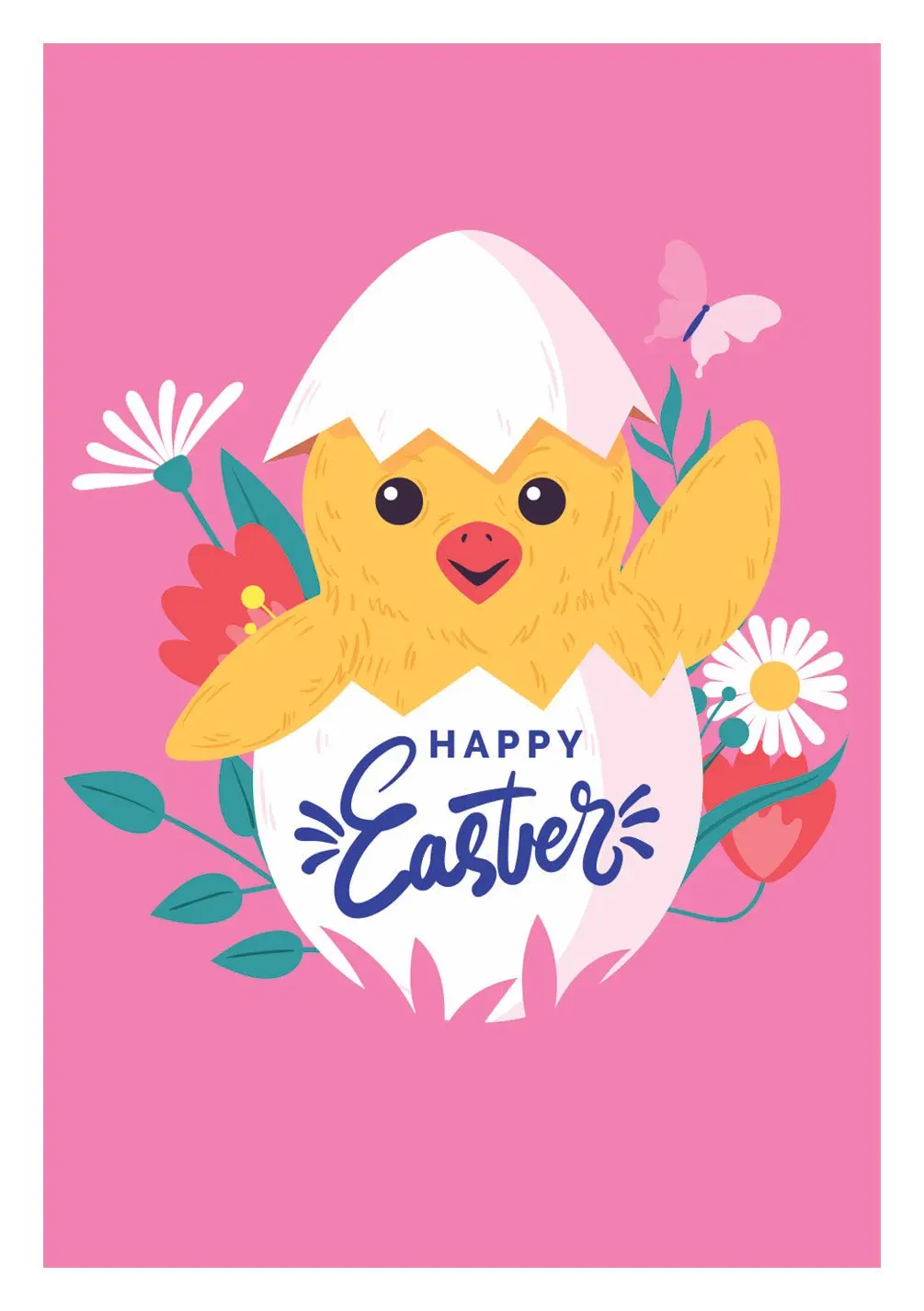 Easter Chick Card
