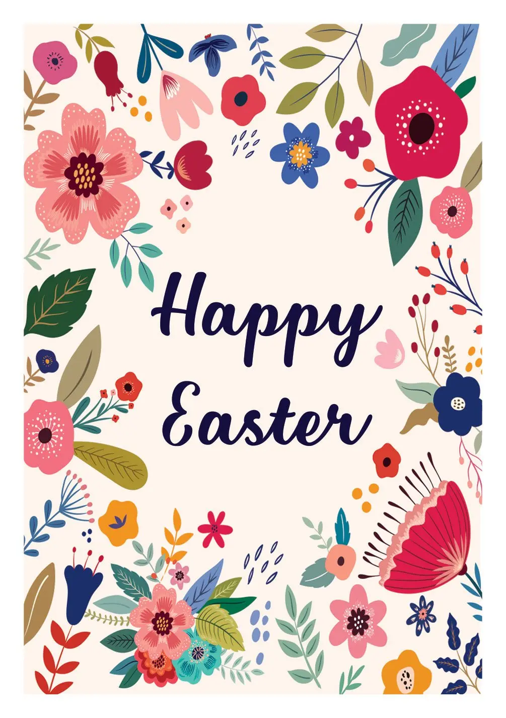 Easter Floral Card