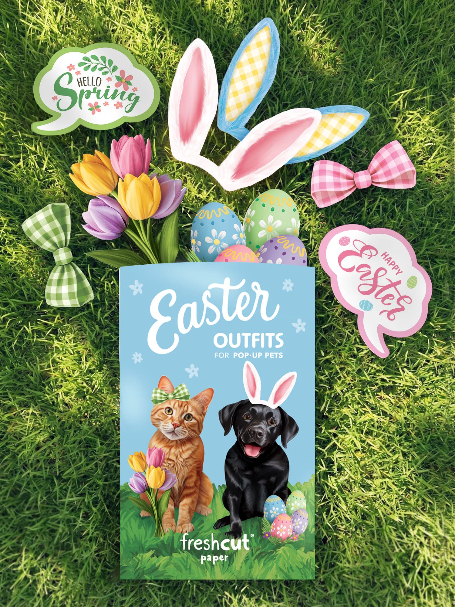 Easter Pop-Up Pet Accessories