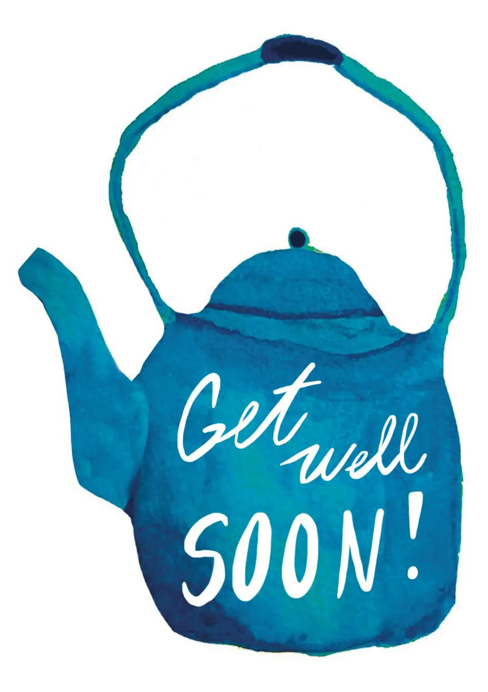 Get Well Kettle Card