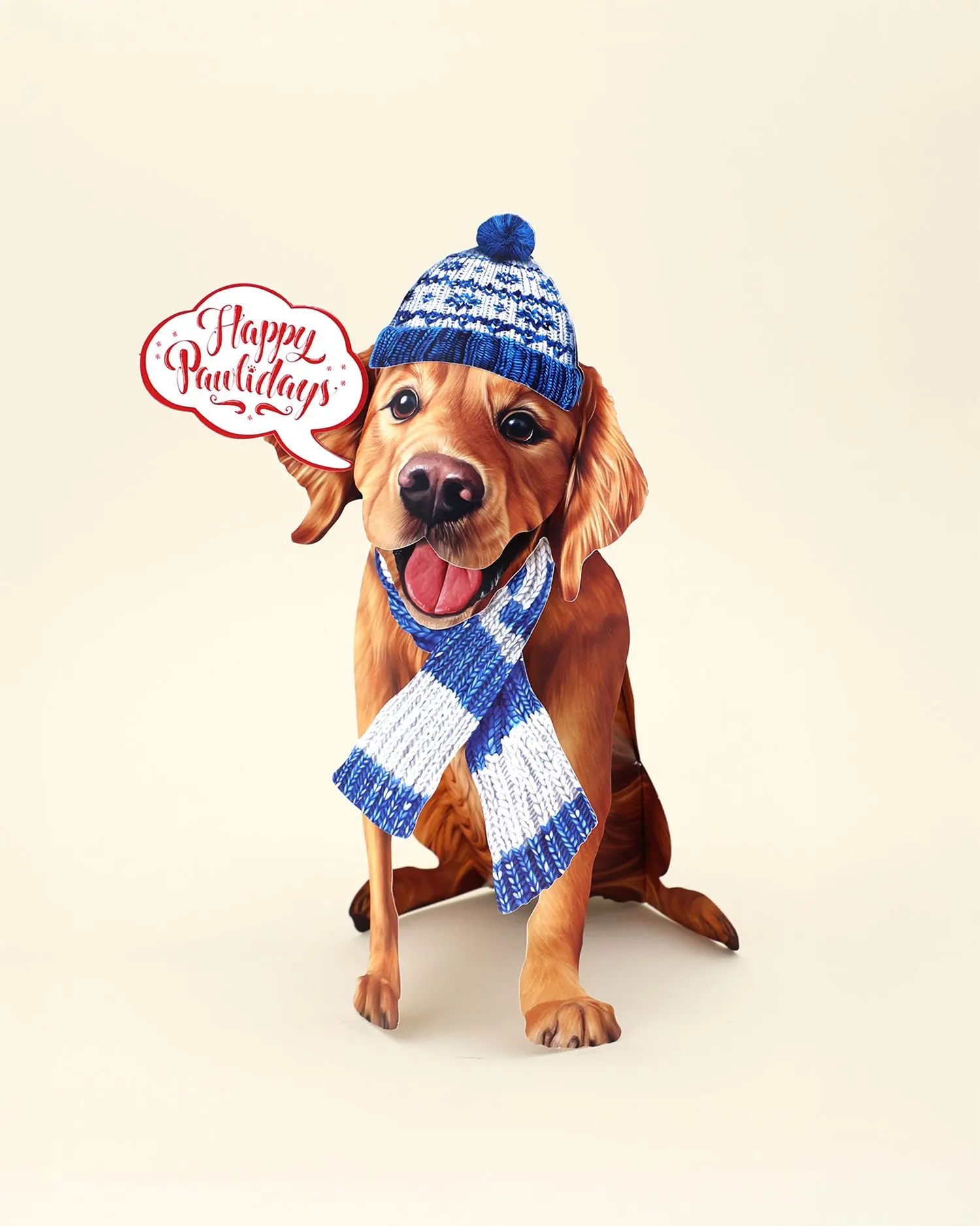 Holiday Golden Retriever