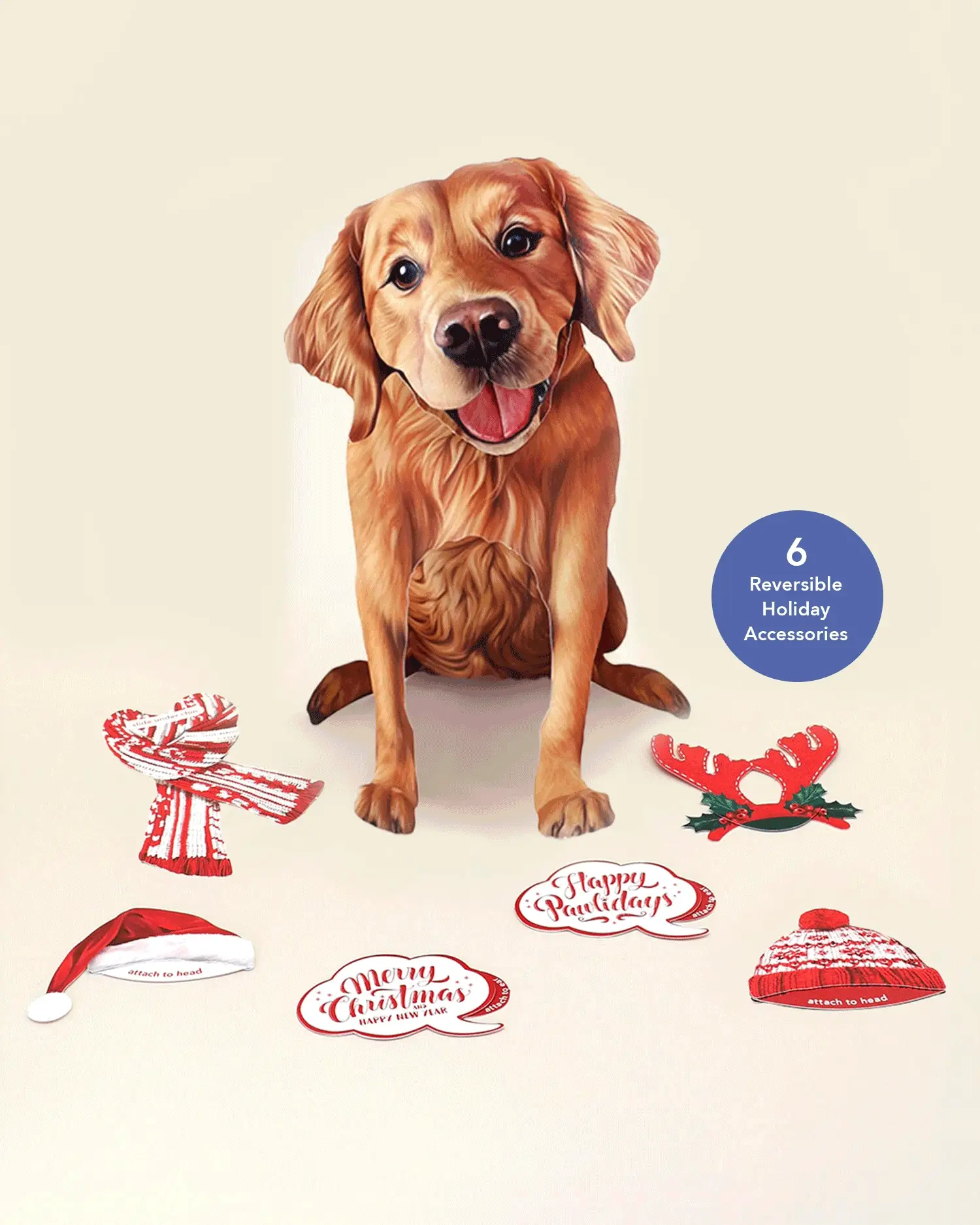 Holiday Golden Retriever - Image 3