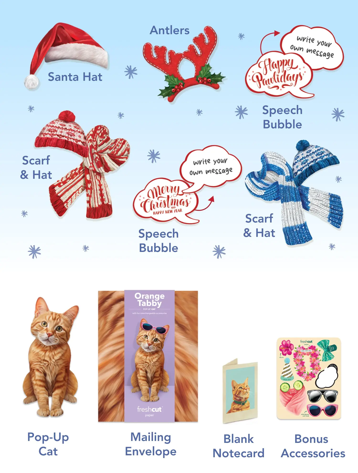 Holiday Orange Tabby Cat - Image 5