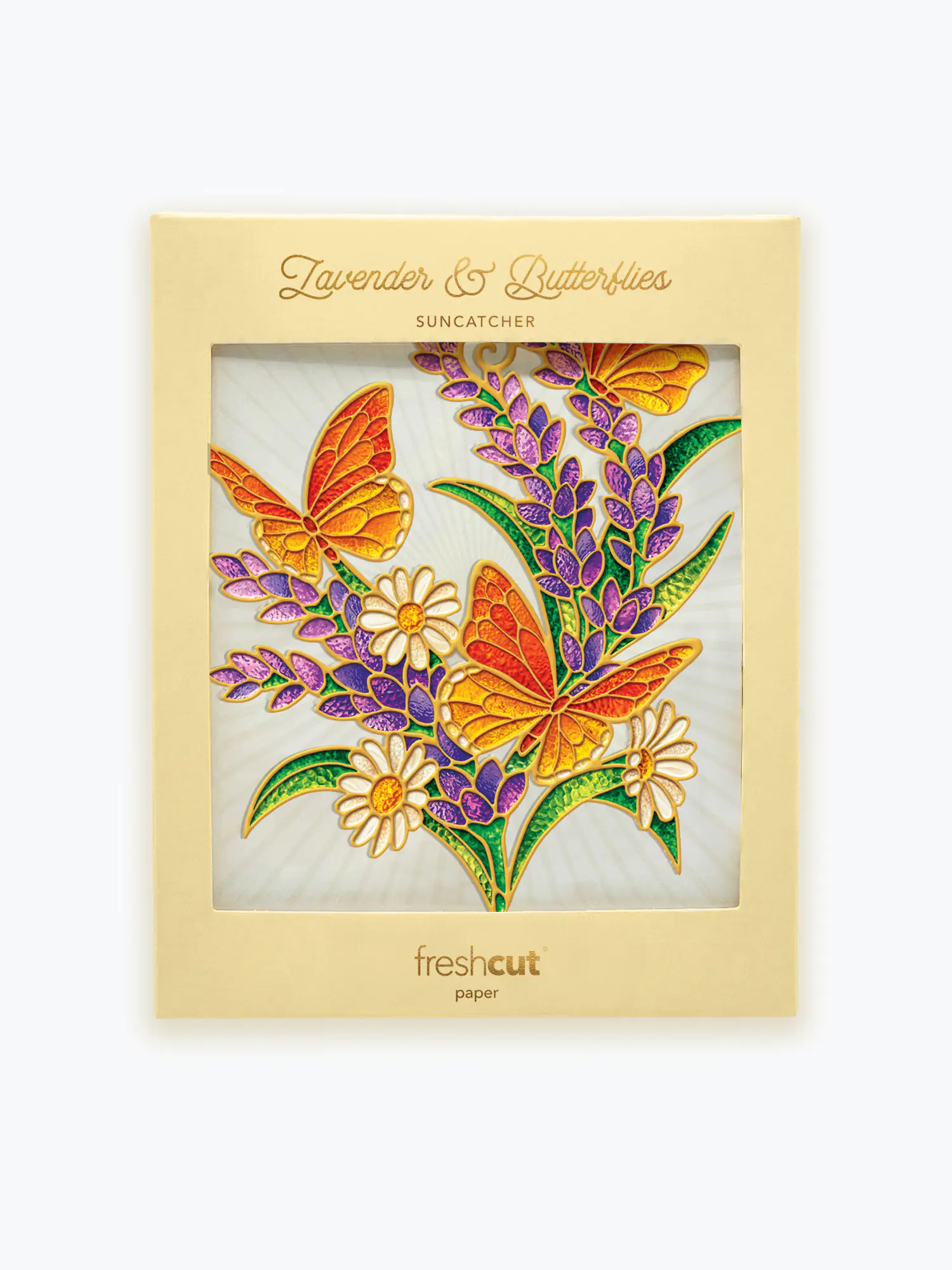 Lavender & Butterflies Suncatcher - Image 5