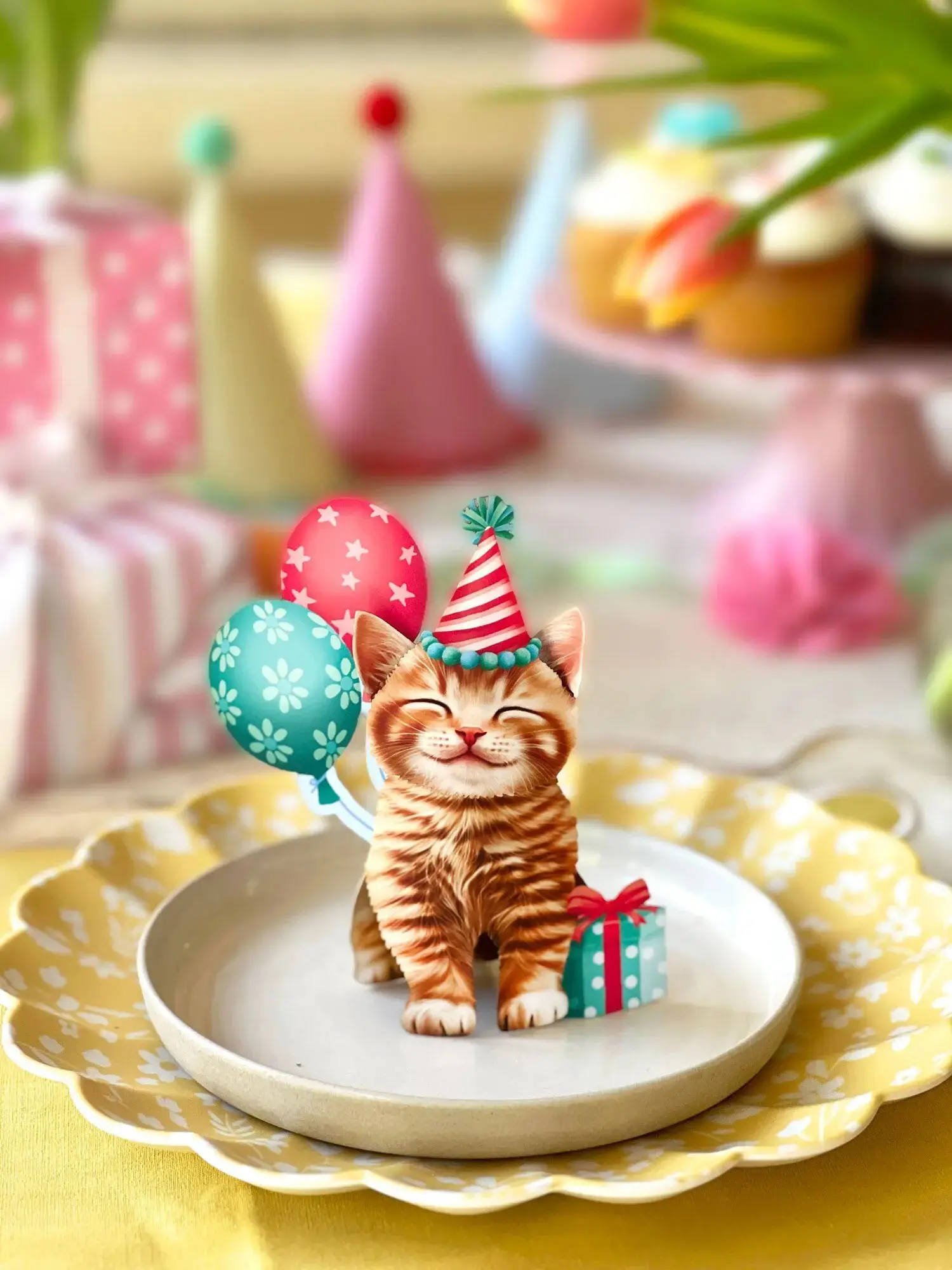 Mini Birthday Kitten