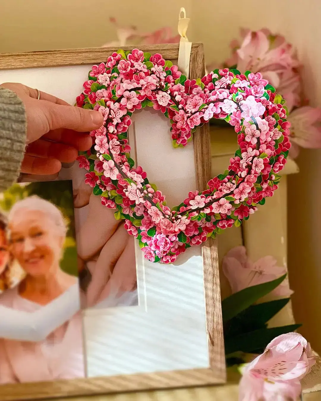 Mini Cherry Blossom Heart - Image 5