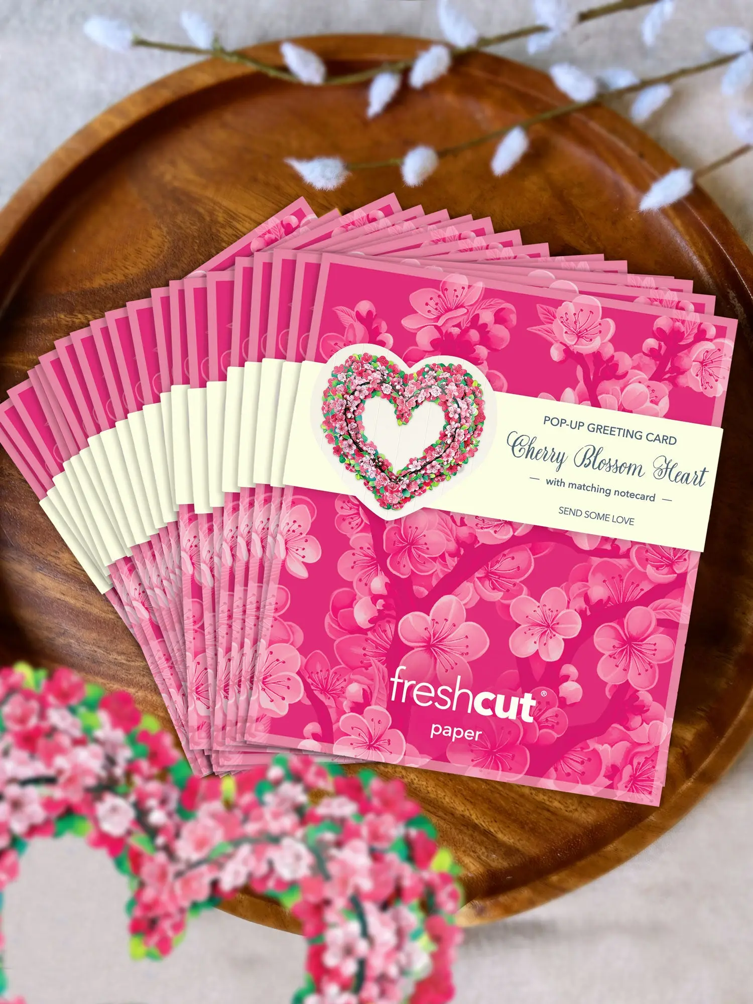 Mini Cherry Blossom Heart - Image 7