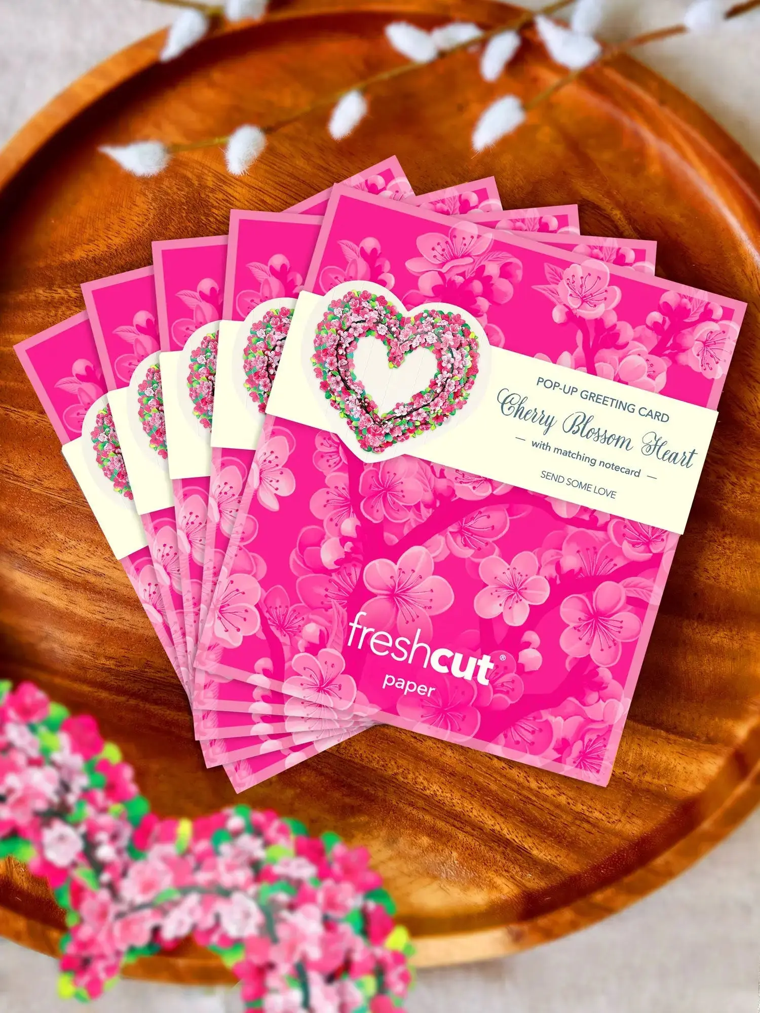 Mini Cherry Blossom Heart - Image 8