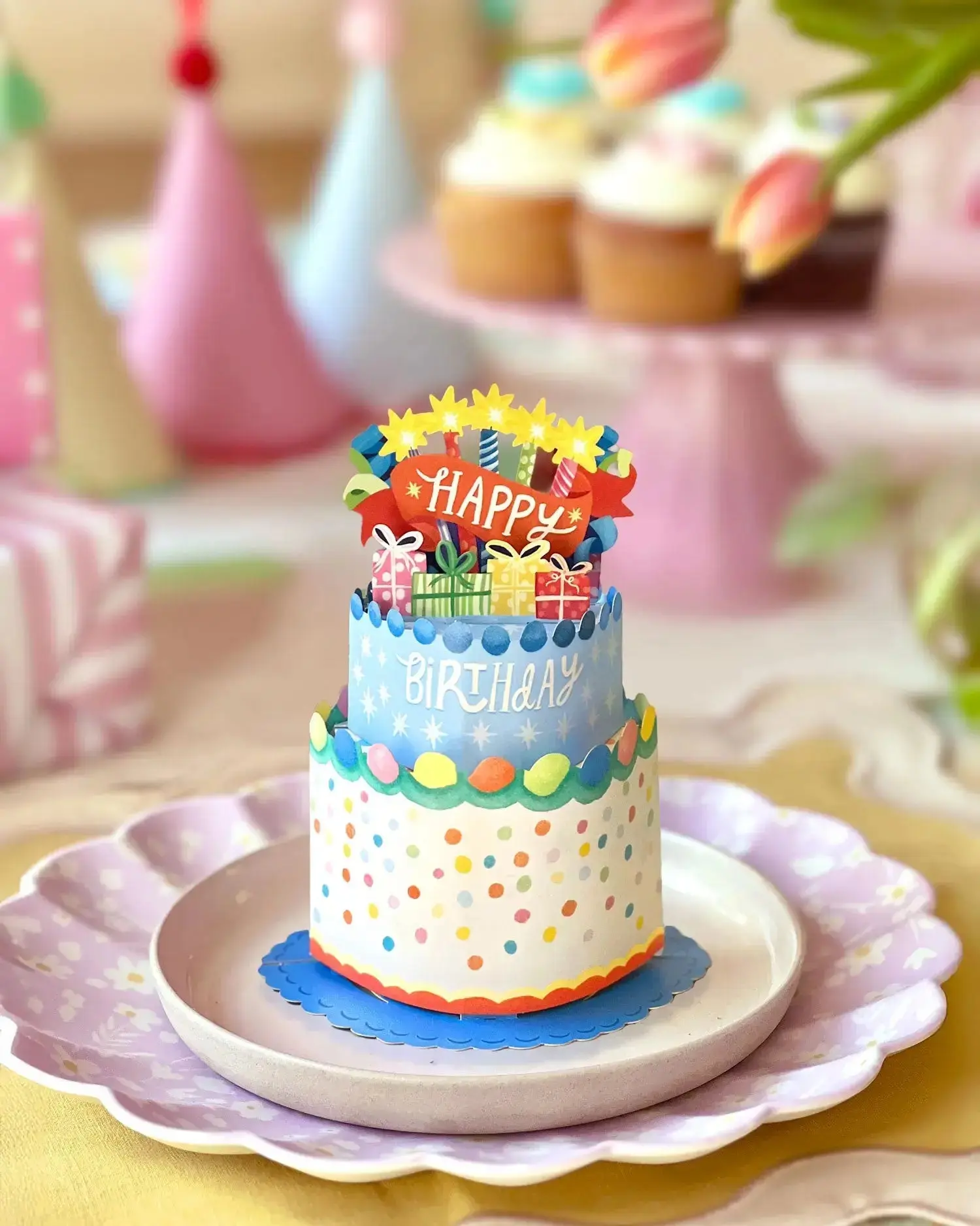 Mini Confetti Cake