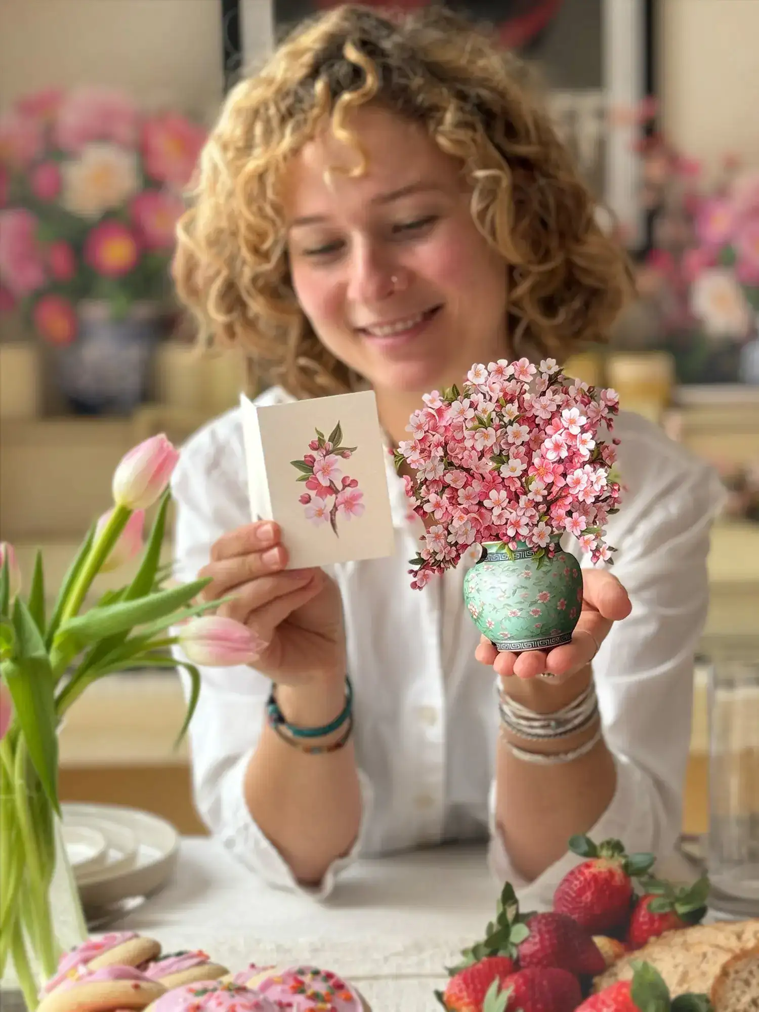 Mini Japanese Cherry Blossoms - Image 2