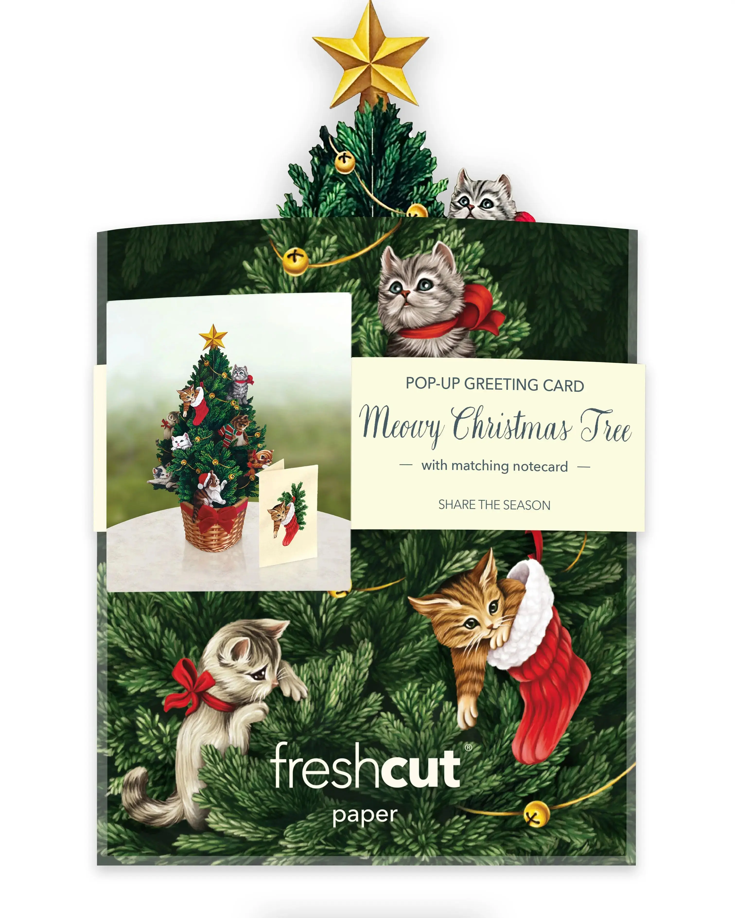 Mini Meowy Christmas Tree - Image 3