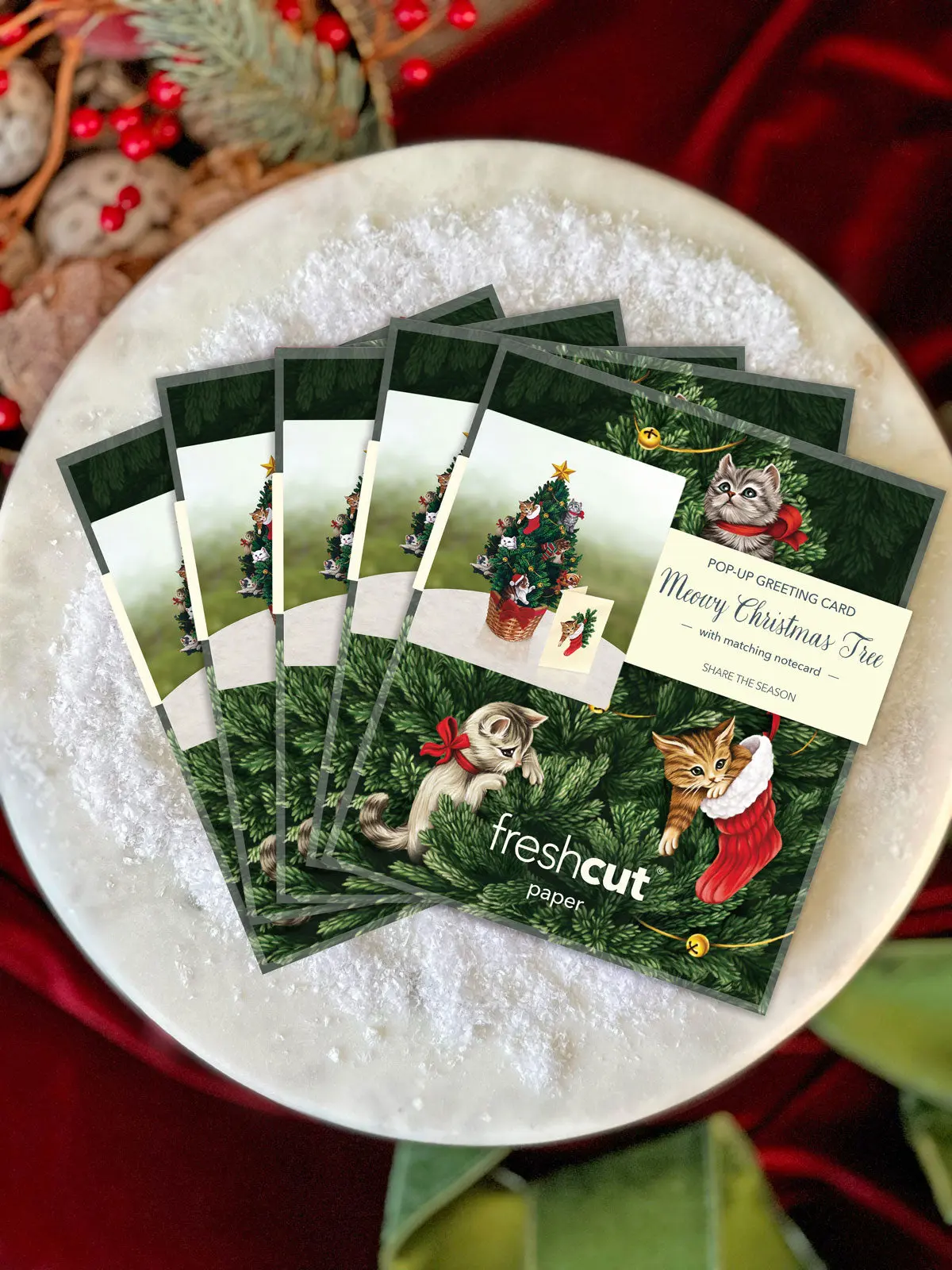 Mini Meowy Christmas Tree - Image 6