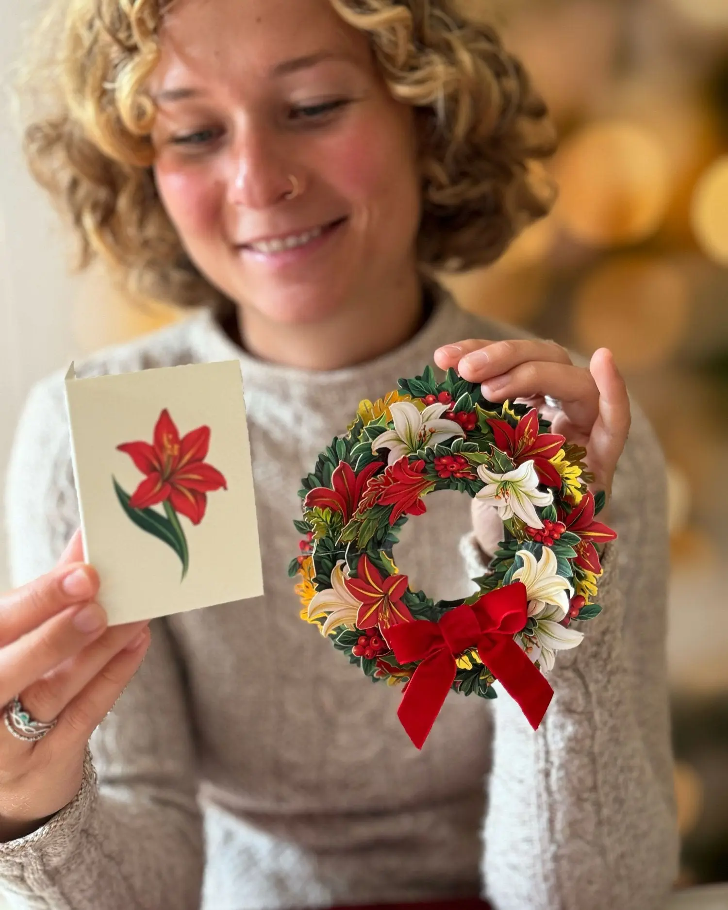 Mini Winter Joy Wreath - Image 6