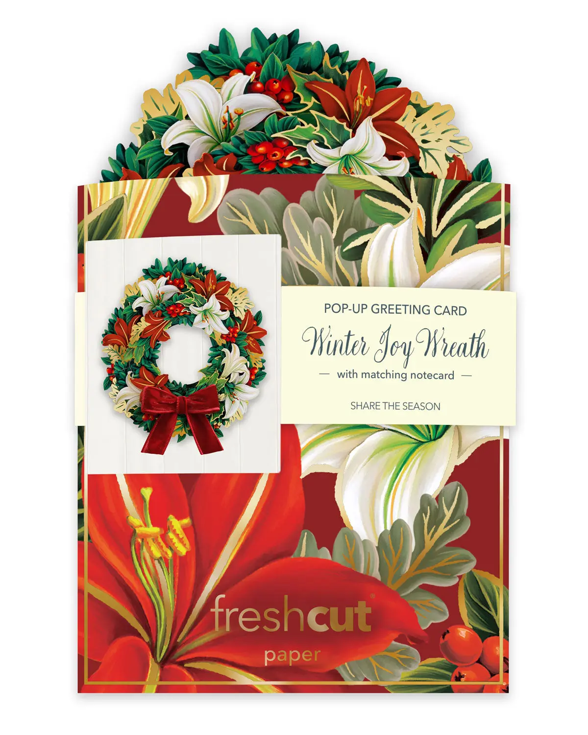 Mini Winter Joy Wreath - Image 8