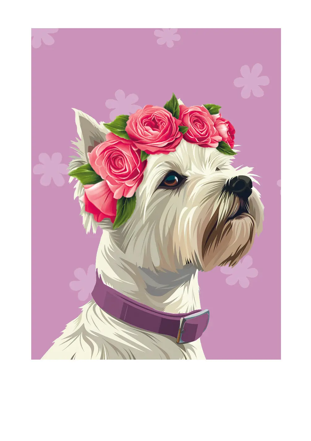 Mother's Day Westie Card