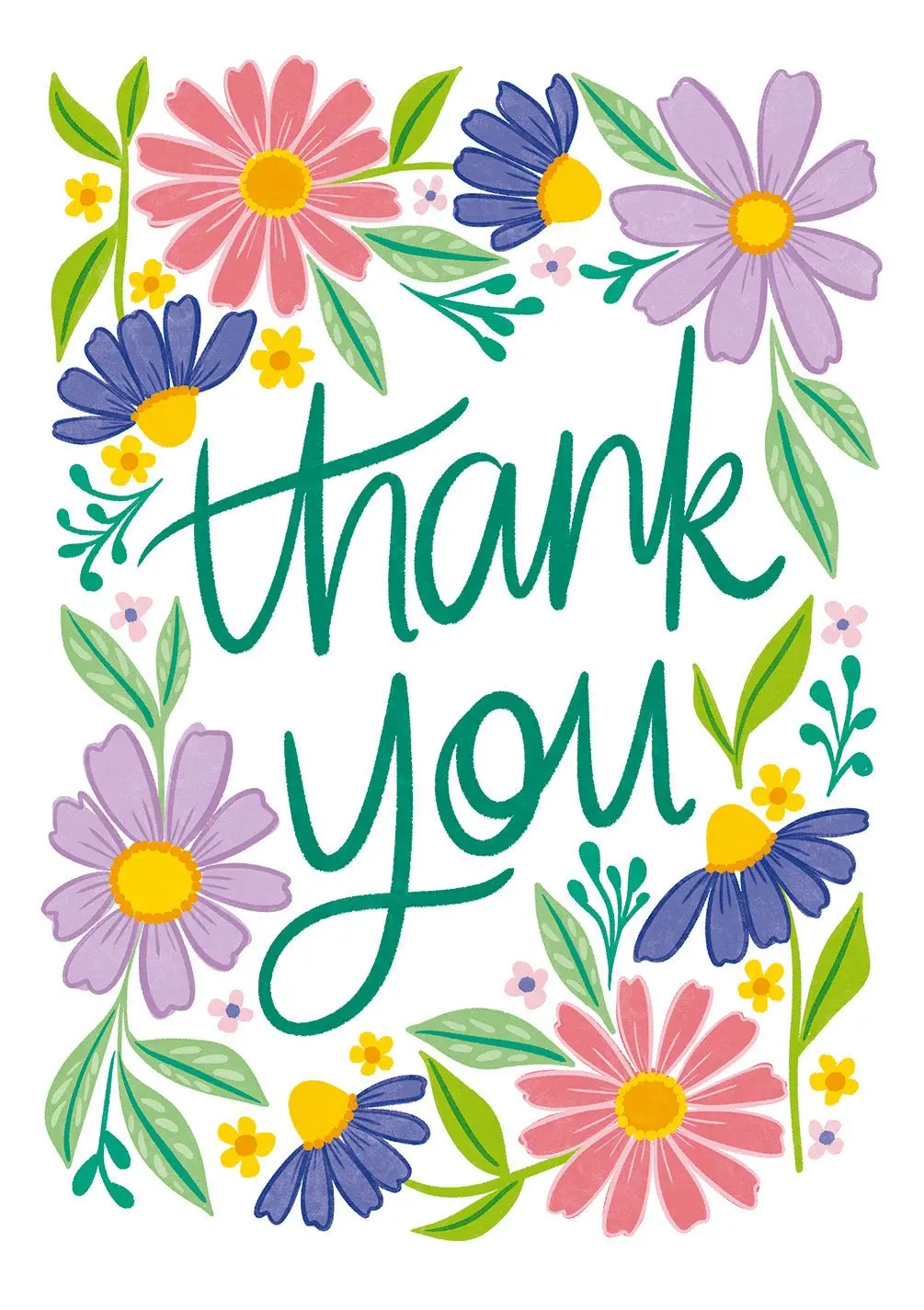 Thank You Daisies Card