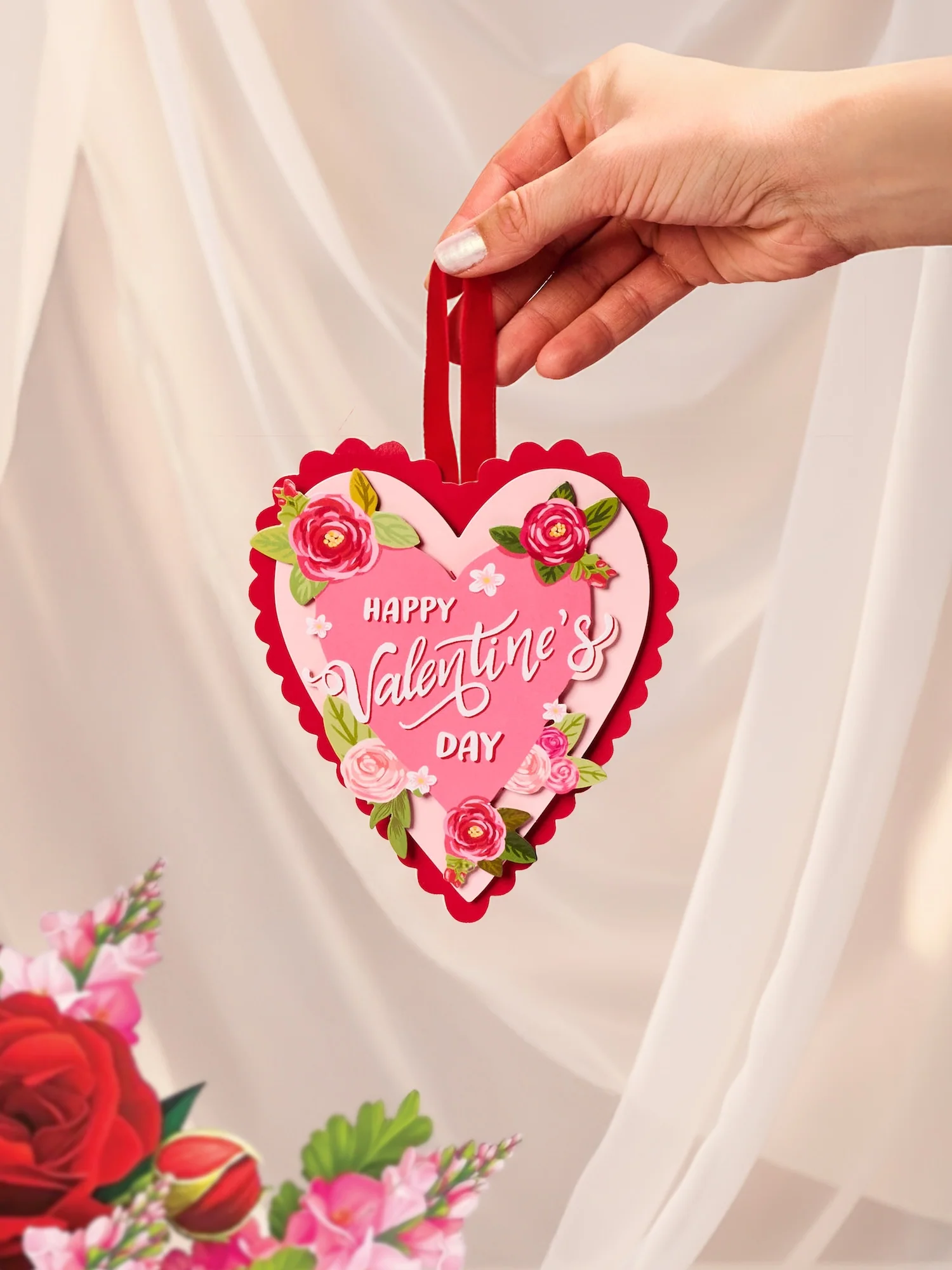 Valentine's Heart Card