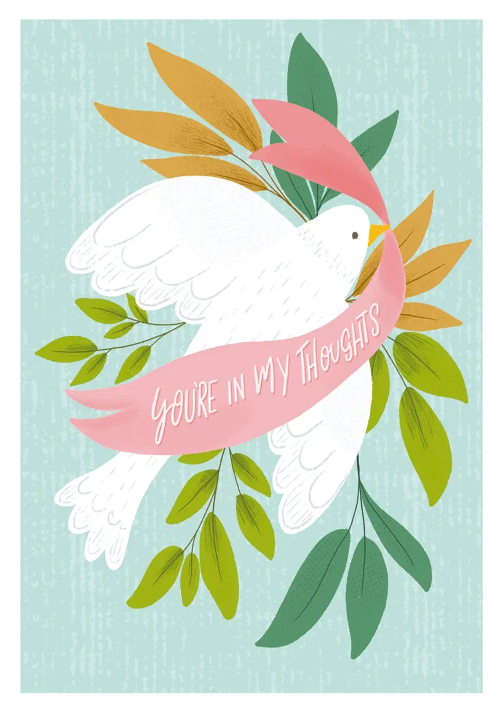 You're in My Thoughts Card